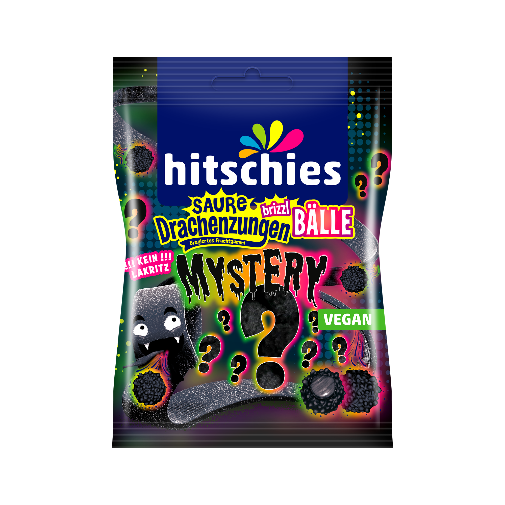 Sour Dragon Tongues Fizz Balls Mystery Edition