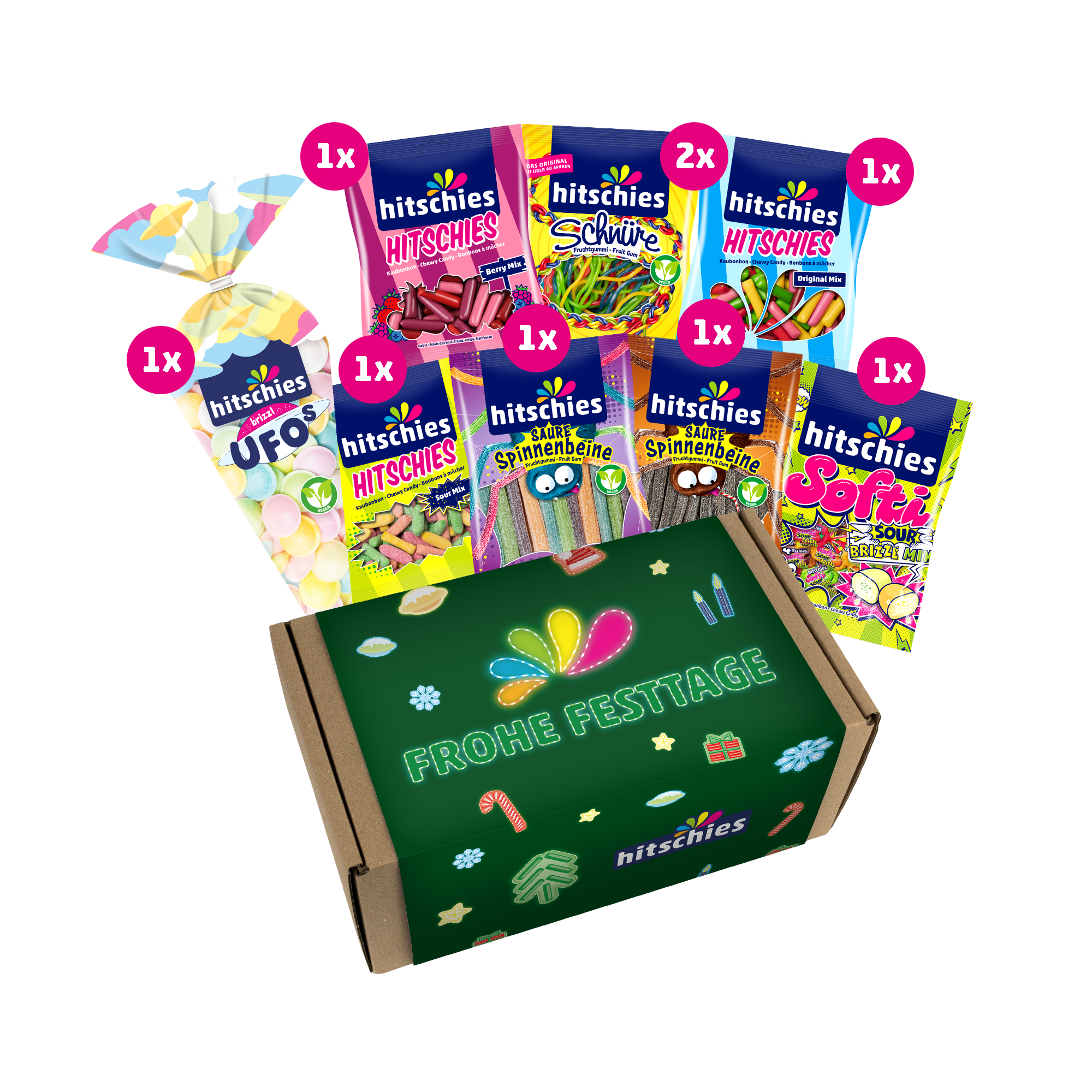 Frohe Festtage Box