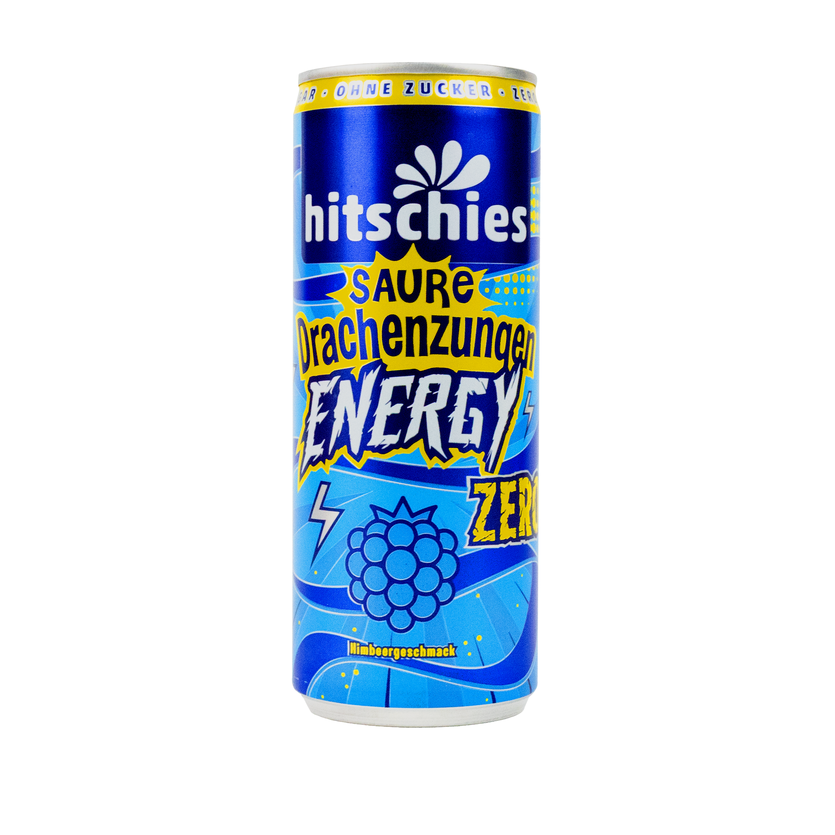 Saure Drachenzungen Energy Zero Blau
