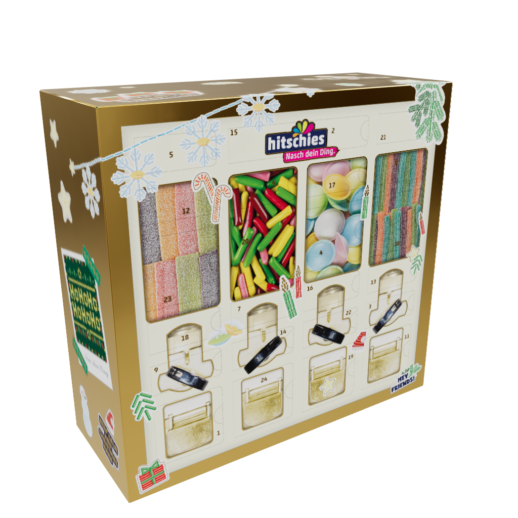 Hitschies Candy-Automat Adventskalender 2023