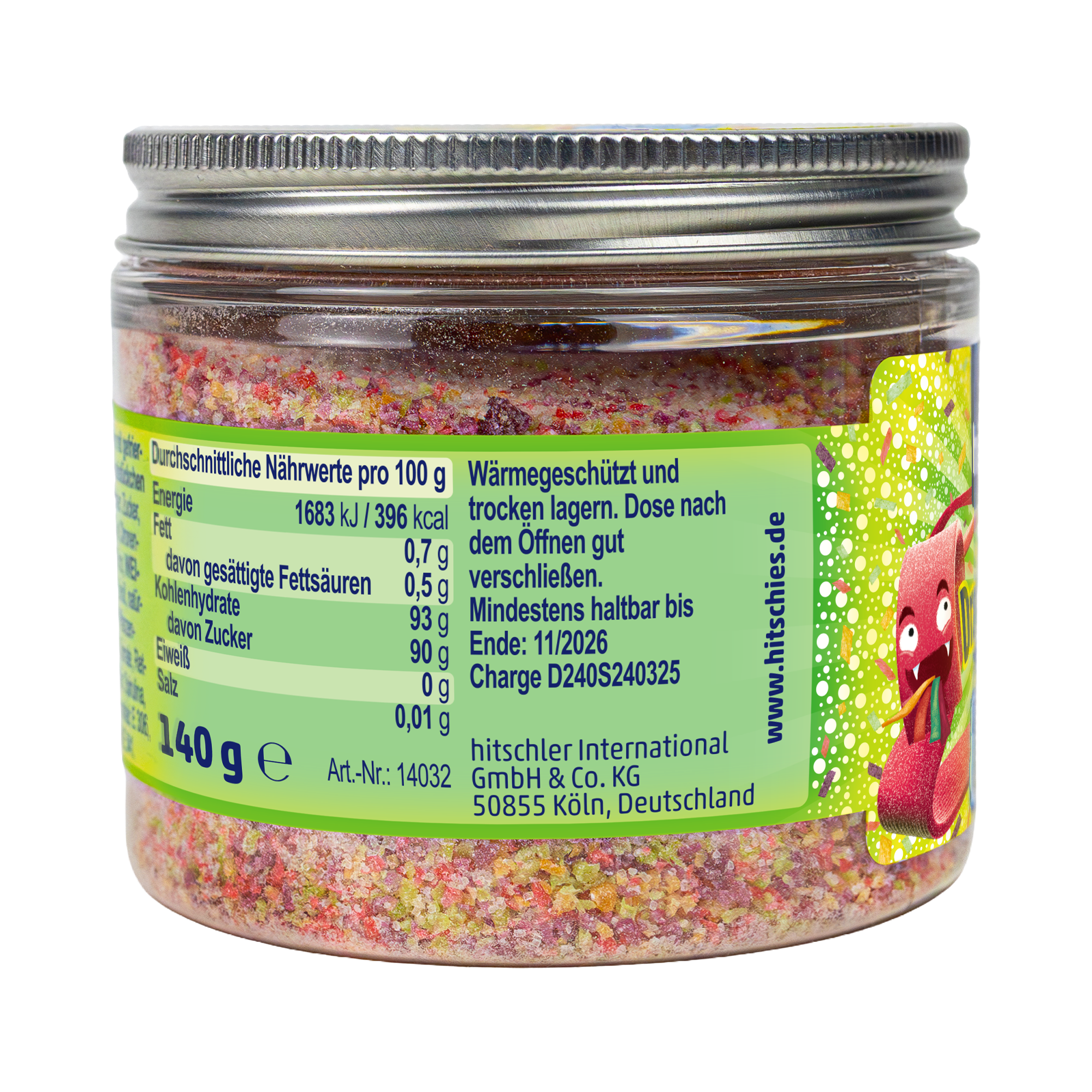 Sour Dragon Tongues Freeze Dried Sour Dip 