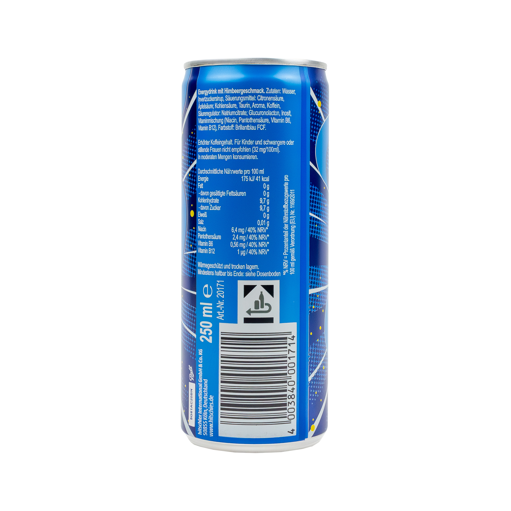 Saure Drachenzungen Energy Blau