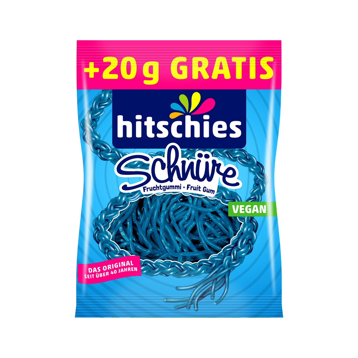 Schnüre Blau Overfill