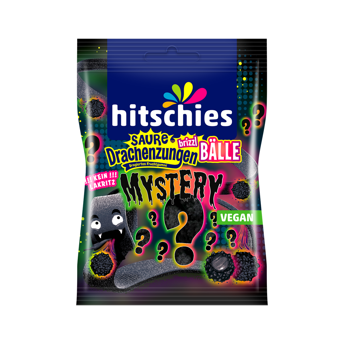 Sour Dragon Tongues Fizz Balls Mystery Edition