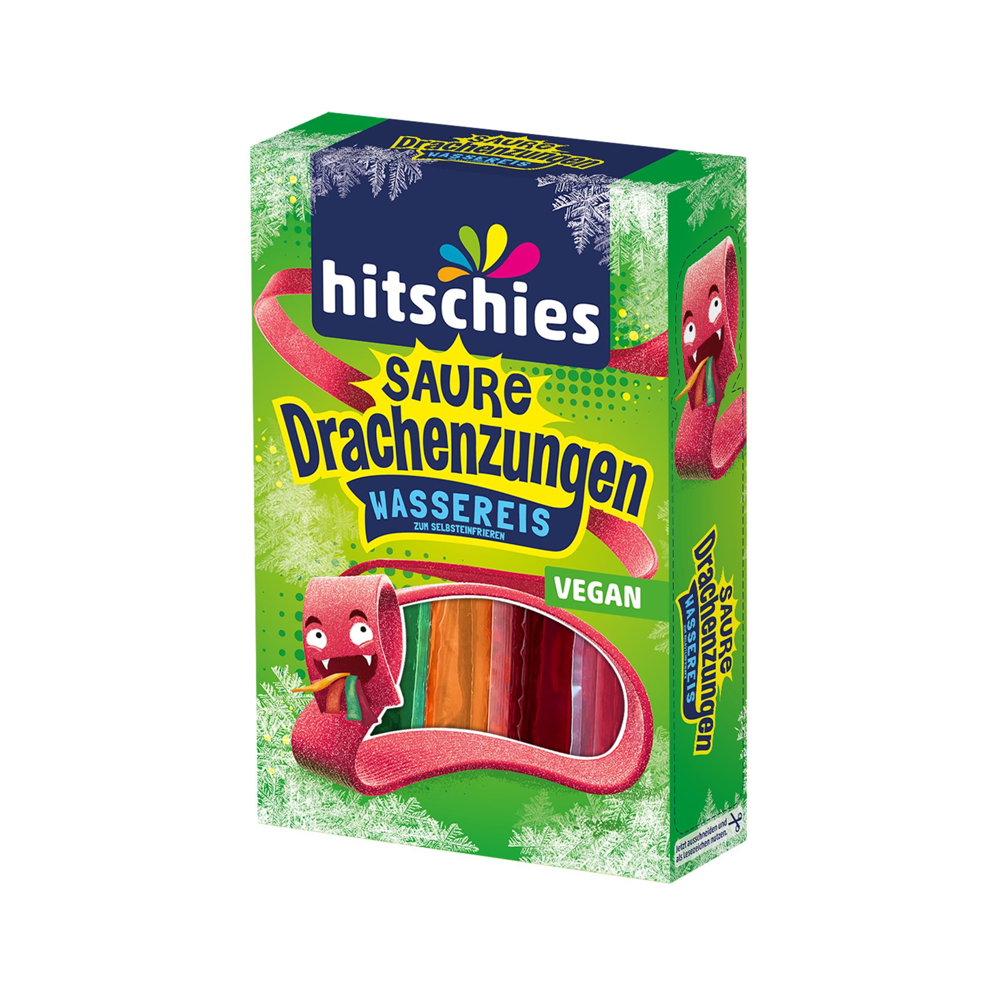 Saure Drachenzungen Wassereis