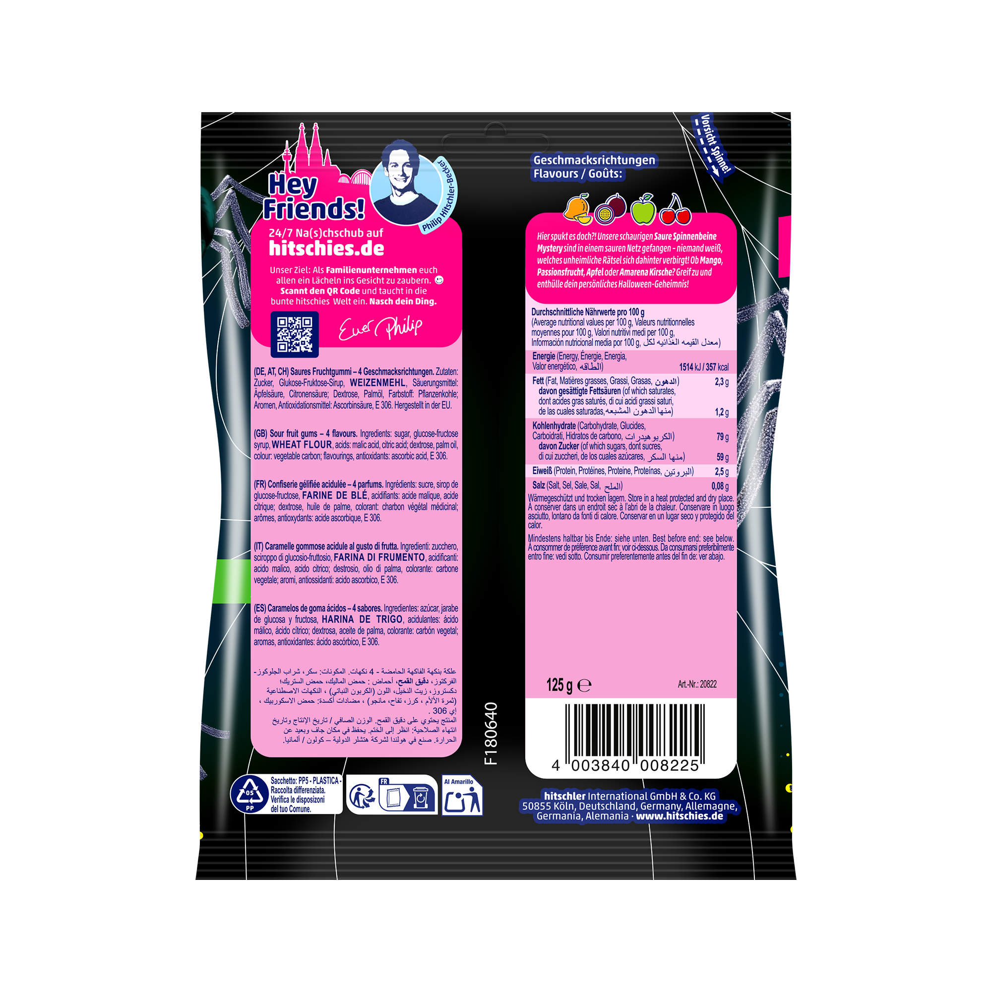 Sour Spider Legs Mystery Edition