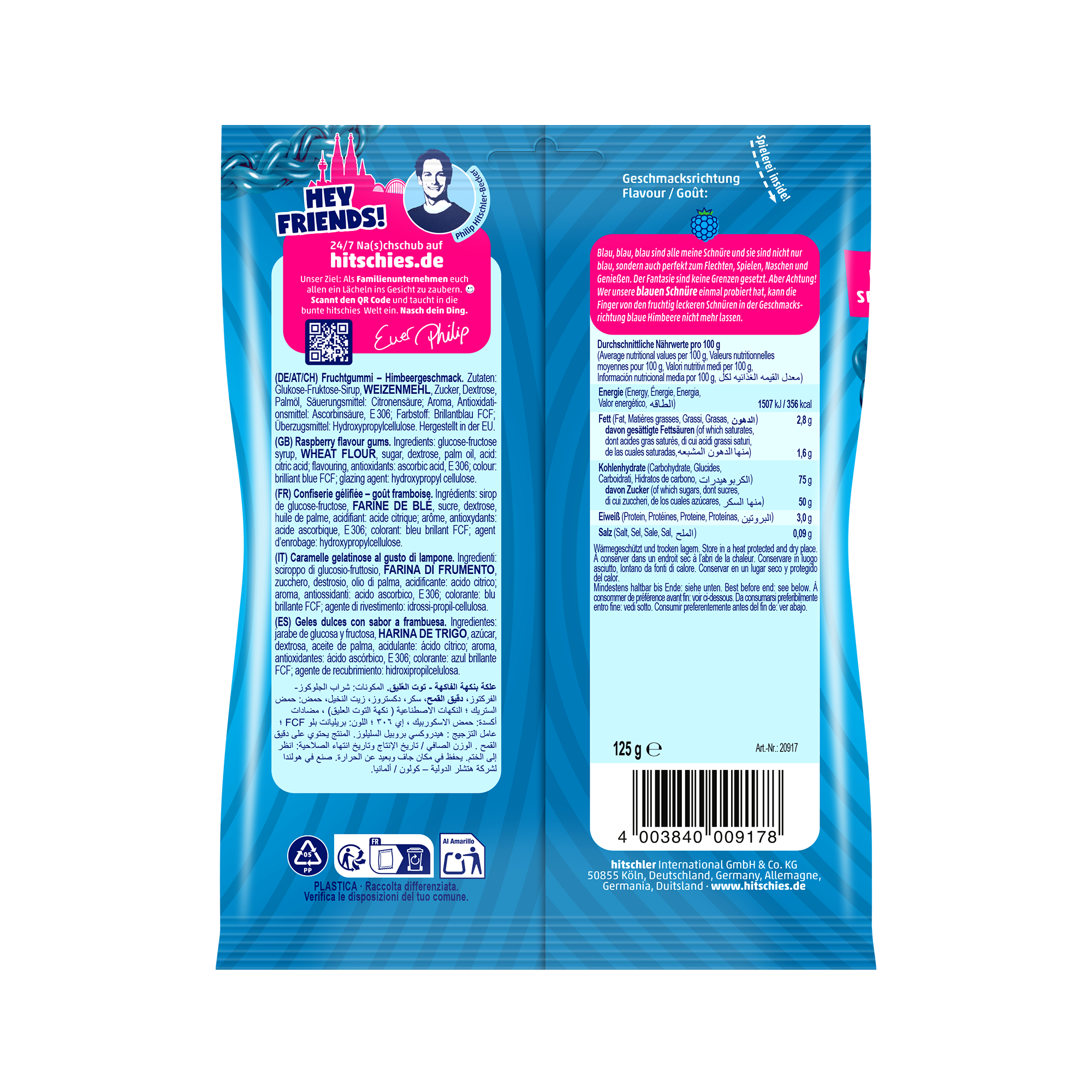 Laces blue 
