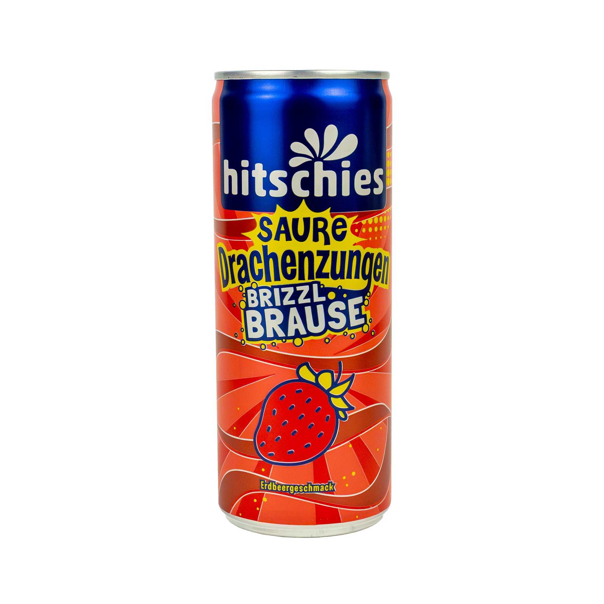 Saure Drachenzungen brizzl Brause Erdbeere