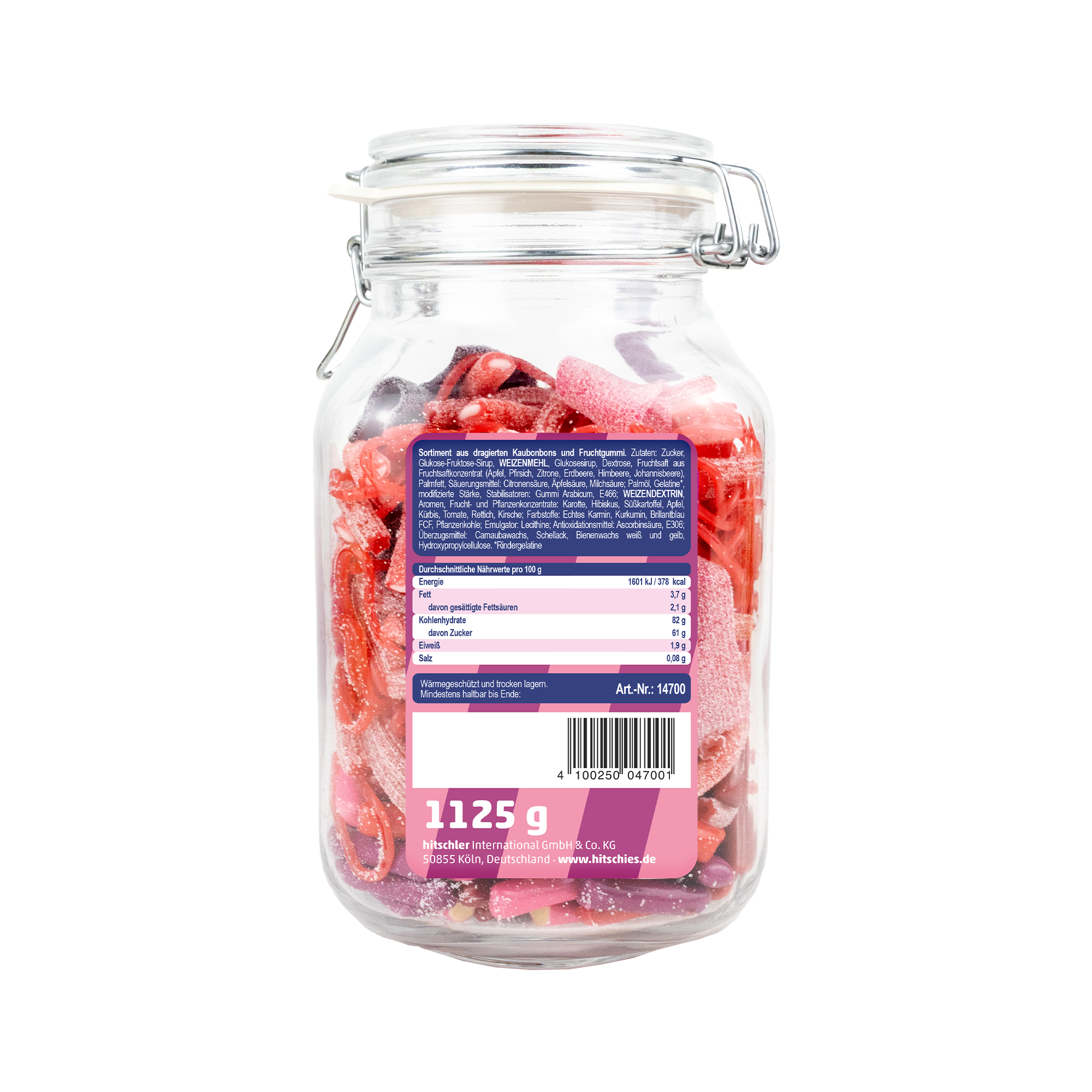 Nasch dein Ding. Glas Berry Edition