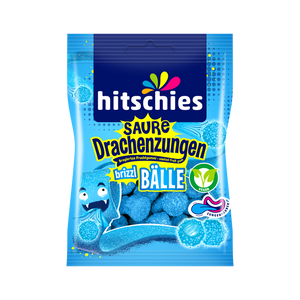 Saure Drachenzungen brizzl Bälle blau