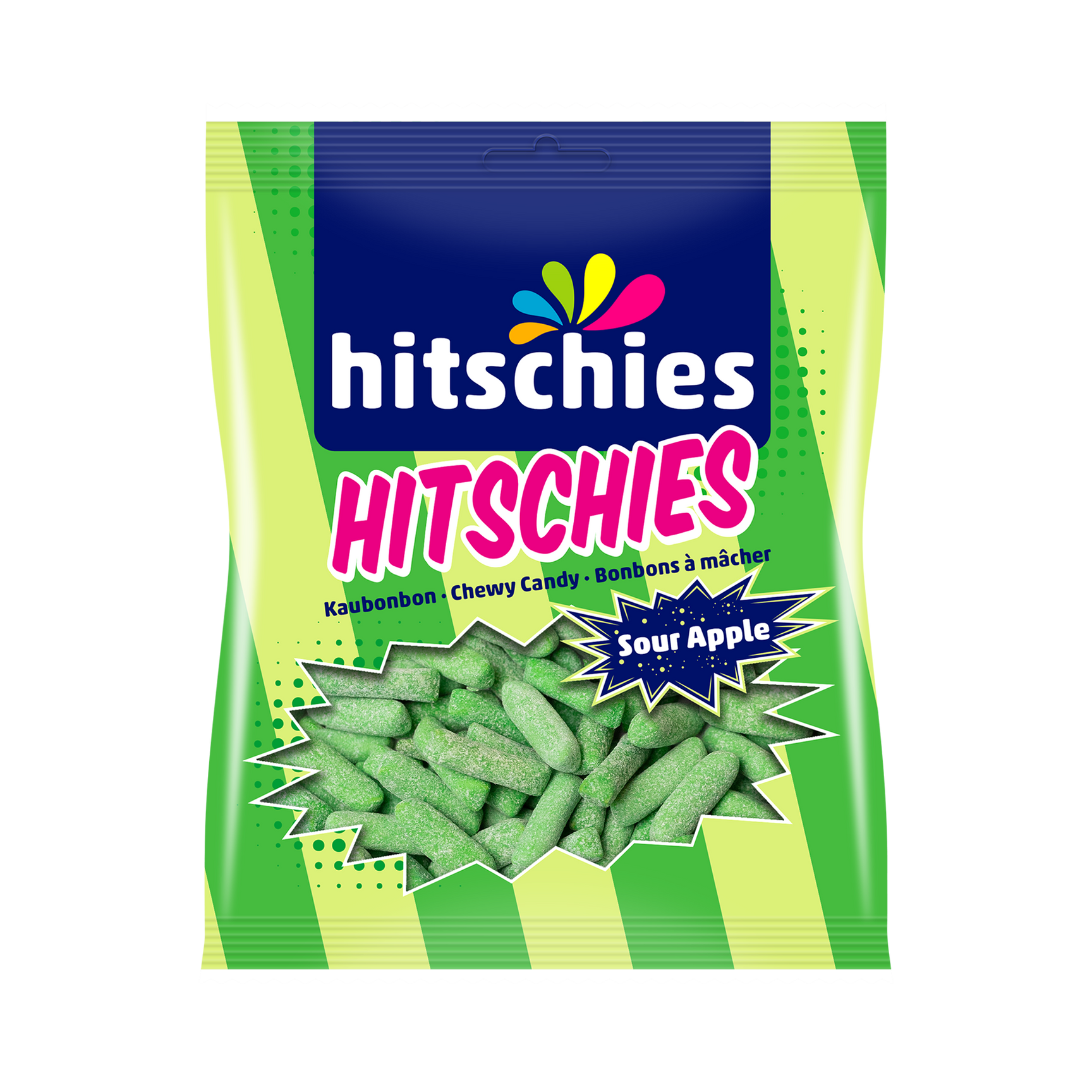 hitschler hitschies Sauer Super saures Kaubonbon und Fruchtgummi