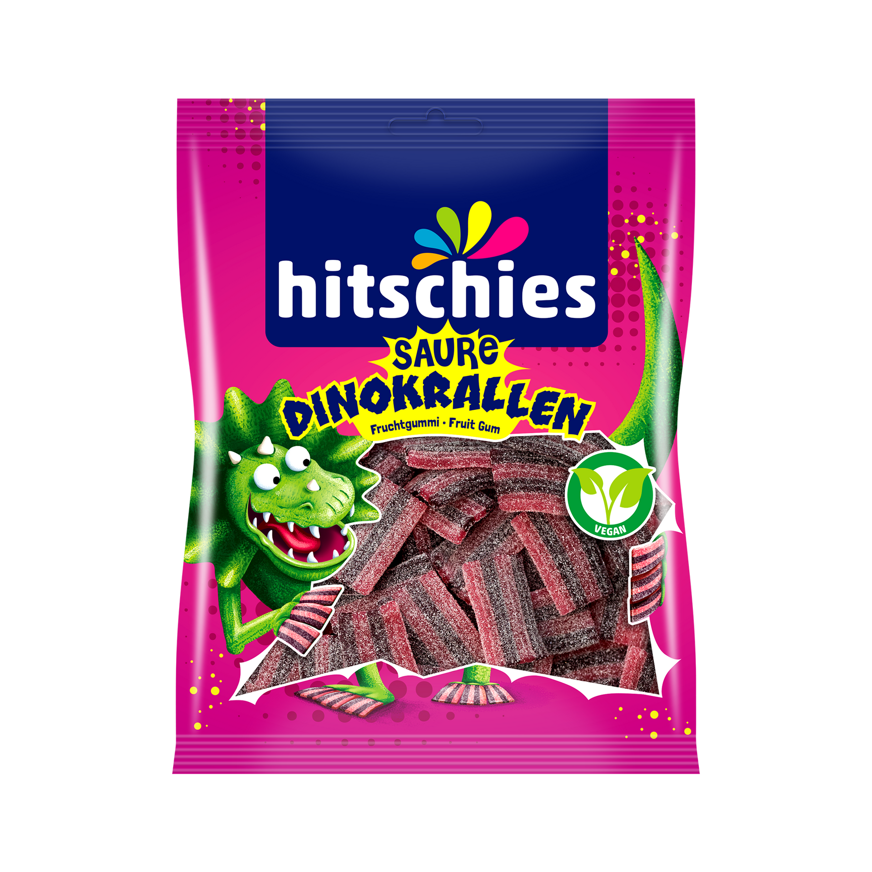 hitschies saure Süßigkeiten Fruchtgummi, Kaubonbon, Wassereis & Co.